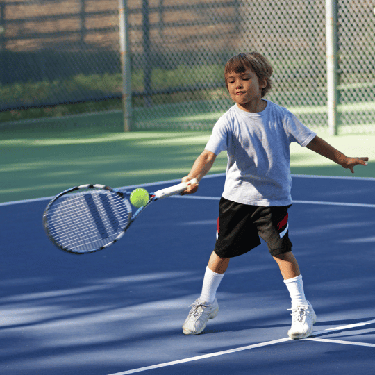 Playing pickleball in Arusha, Tanzania